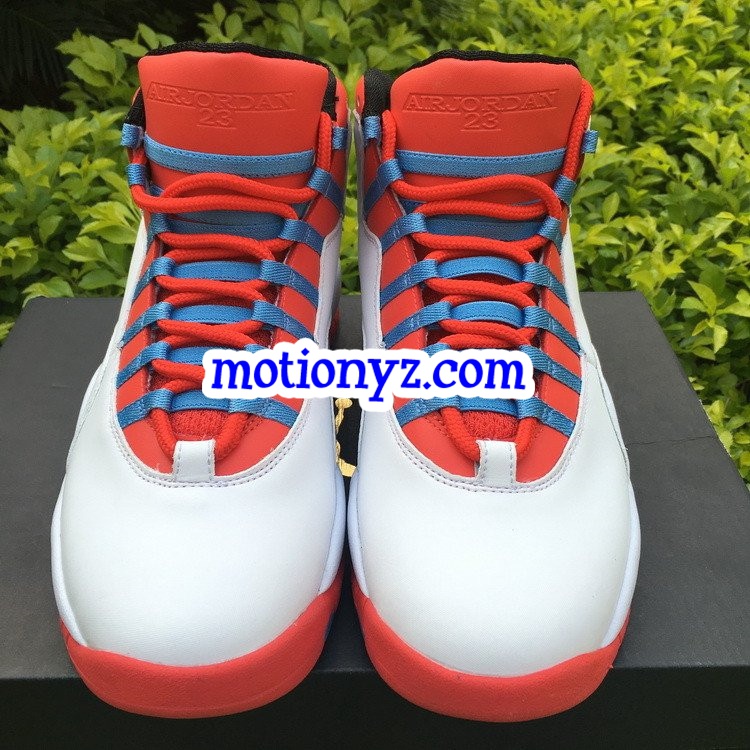 Air Jordan 10 Retro Chicago City Pack